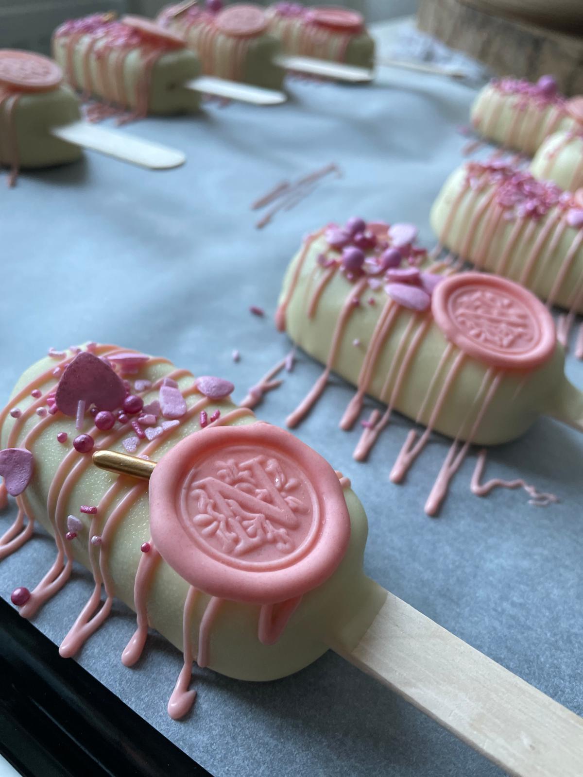 Cakesicles mit Wachssiegel