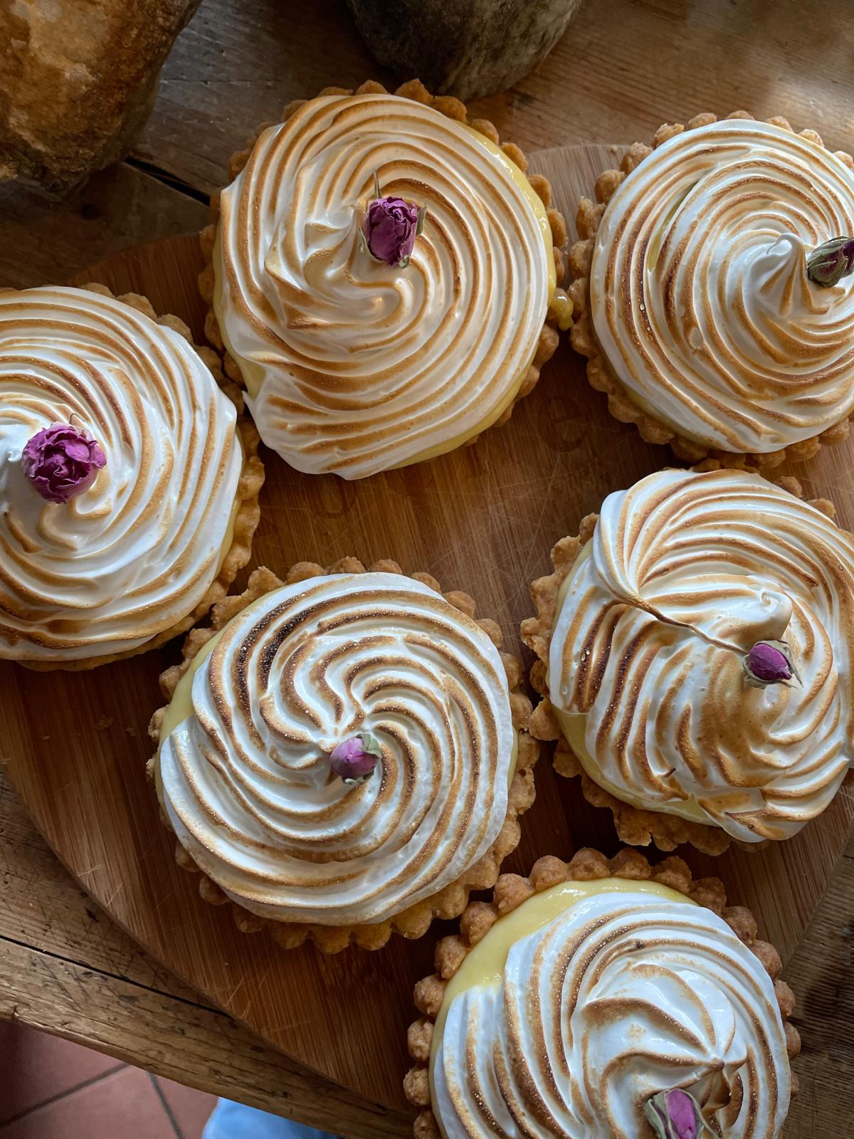 Zitronen-Meringue-Tartelettes (6er Set)